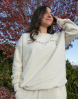 Embroidered Dainty Pear Co. Crewneck