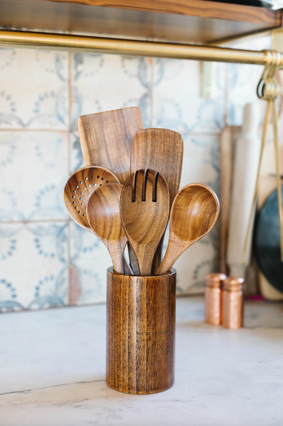 6 Piece Wooden Spoon and Spatula Set1