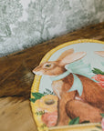 Die-cut Bunny Basket Placemat