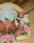 Die-cut Bunny Basket Placemat