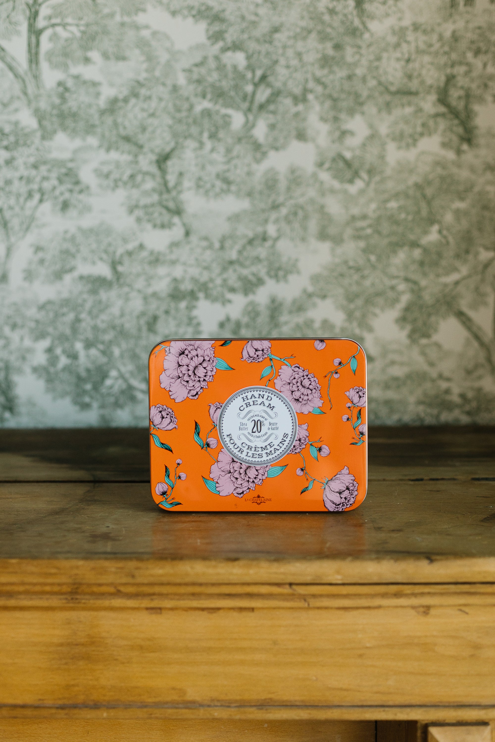 Orange Hand Cream Trio TIN set