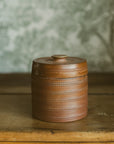 Covered Engraved Dish