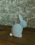 Pastel Seated Bunny w/Pom Pom Tail