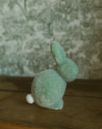 Pastel Seated Bunny w/Pom Pom Tail