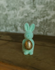 Bunny w/Gold Egg 6"