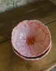 Pink Floral Bowls