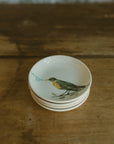 Stoneware Dish w/ Bird on Branch