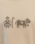 Midway Folk Embroidered Crewnecck