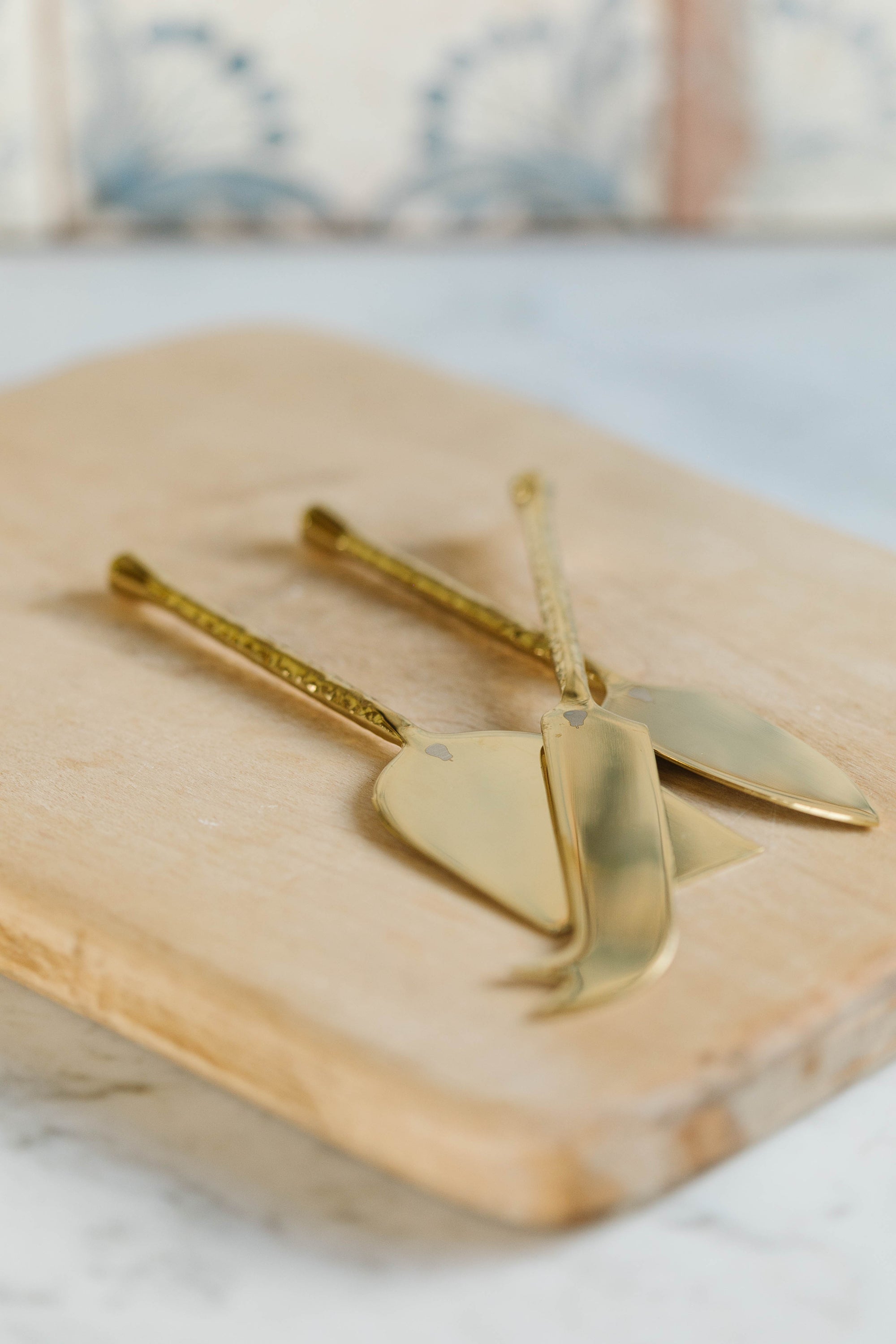 3 Piece Long Handle Charcuterie Set