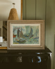 "Sailboats in Morning Mist"