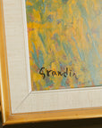 "Country Barns in Golden Fields"