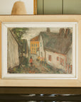 "Street Scene from Ystad ("Kaffegränd")" by Waldemar