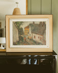 "Street Scene from Ystad ("Kaffegränd")" by Waldemar