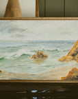"Breaking Waves on the Rocky Coast" (Kustlandskap)