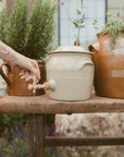 French Pottery Pour Spout