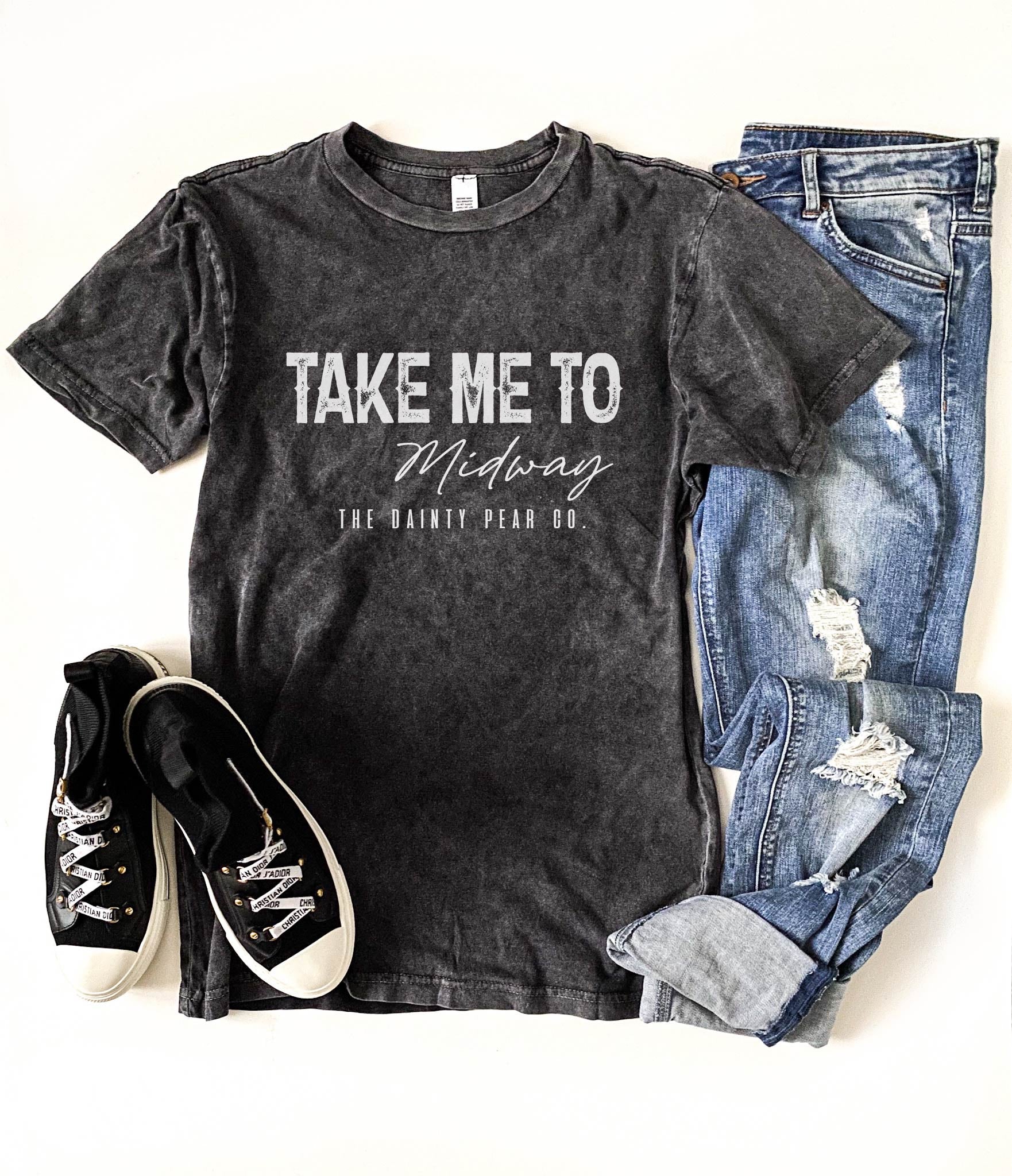Take Me to Midway Vintage Wash Tee