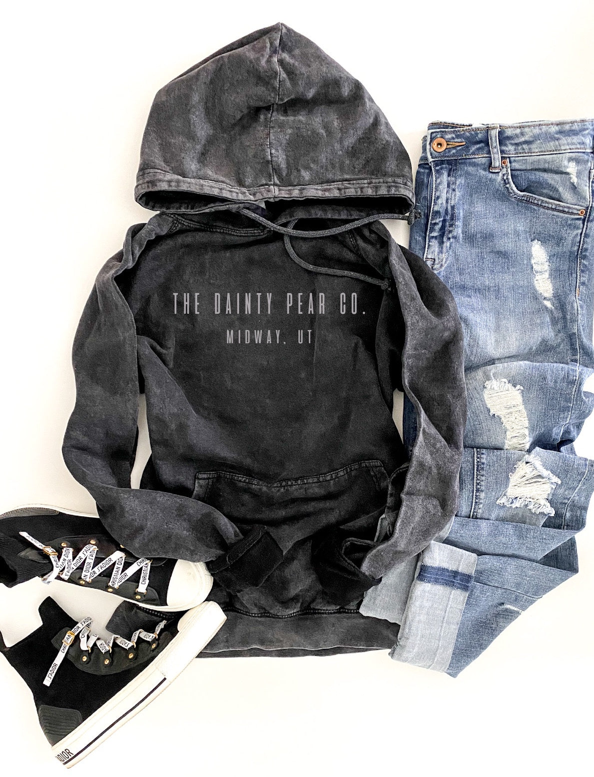 The Dainty Pear Co Vintage Hoodie