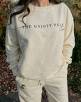 Embroidered Dainty Pear Co. Crewneck