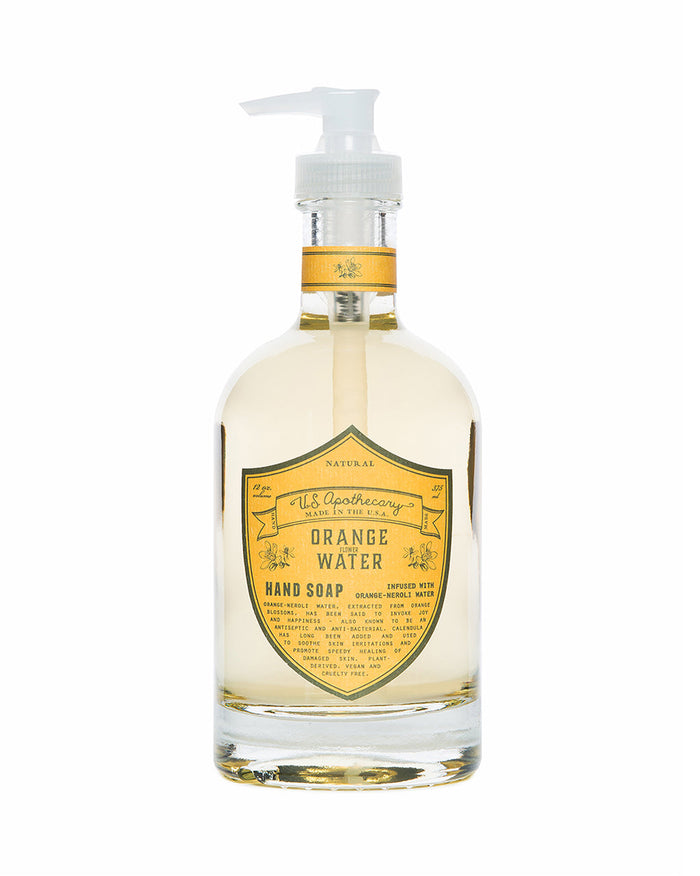 US Apothecary Orange Water Hand & Body Soap