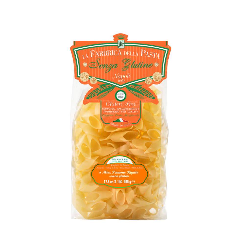 Gluten Free Miez Pennone Rigato by La Fabbrica della Pasta