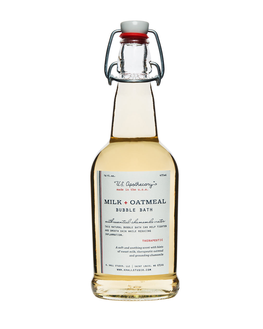 Milk + Oatmeal Bath Elixir bottle