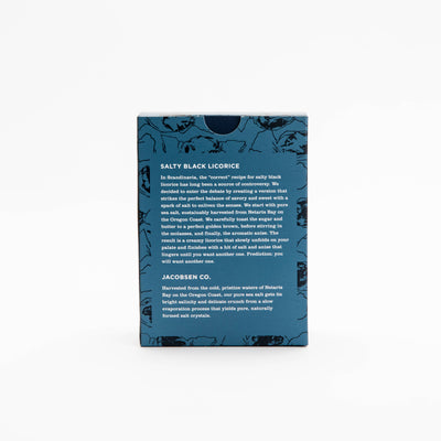 Salty Black Licorice - Pure Sea Salt Licorice Candy