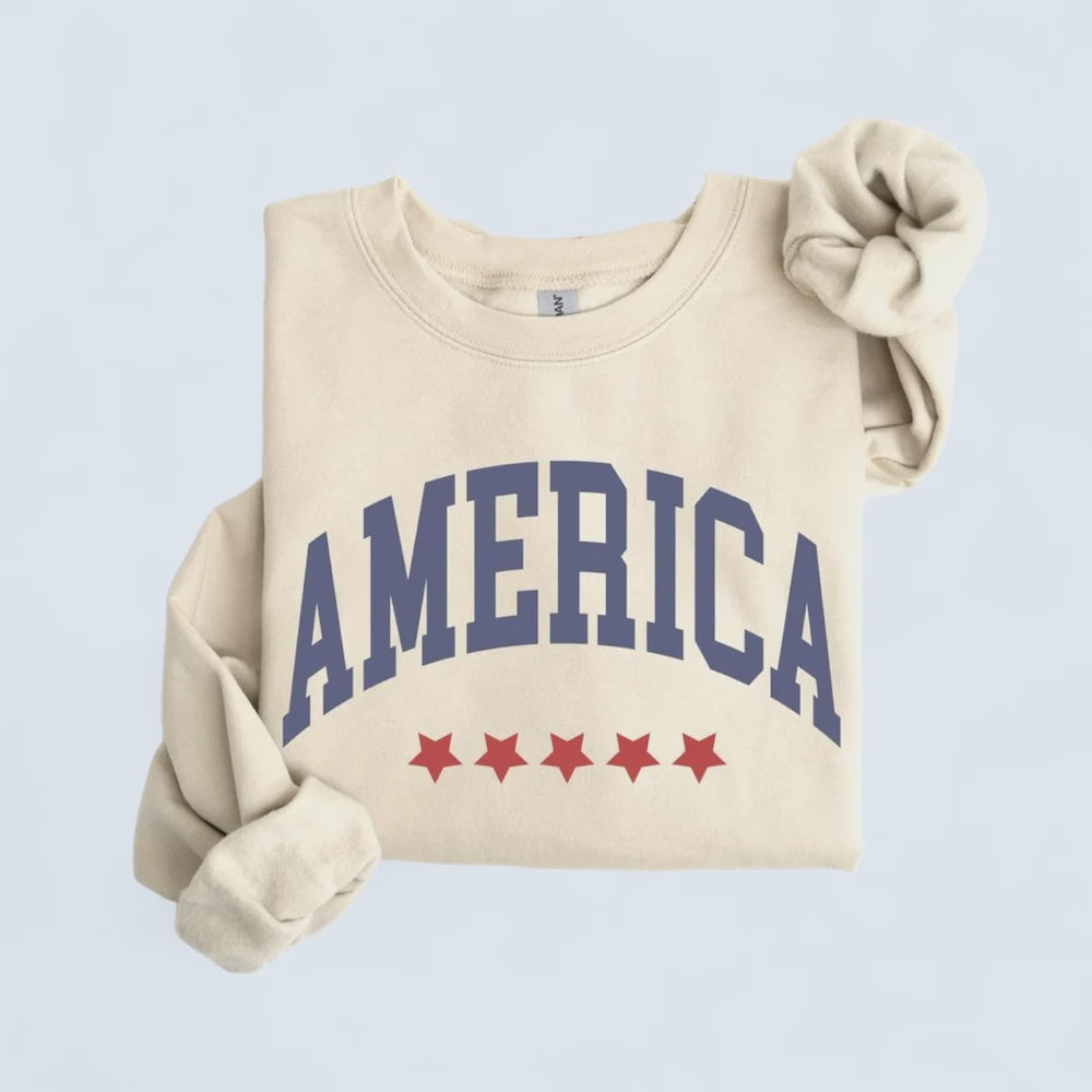 America Stars Softstyle Sweatshirt