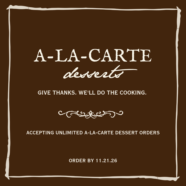Thanksgiving Desserts (À La Carte)