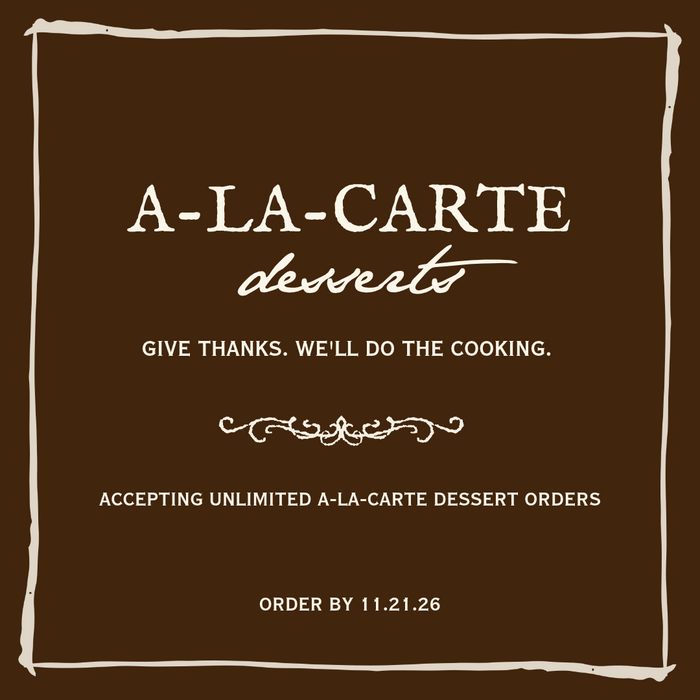 Thanksgiving Desserts (À La Carte)
