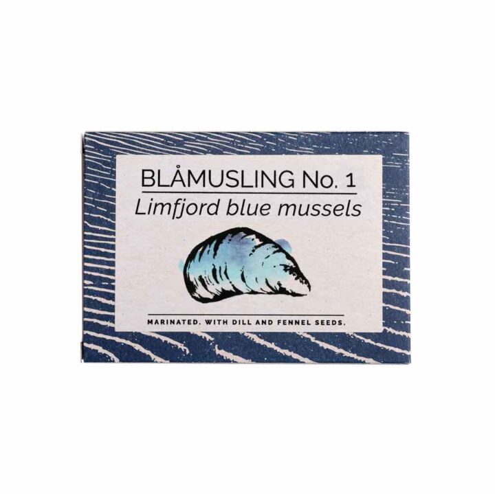 Fangst Blåmusling No. 1 Limfjord Blue Mussels with Dill and Fennel tin