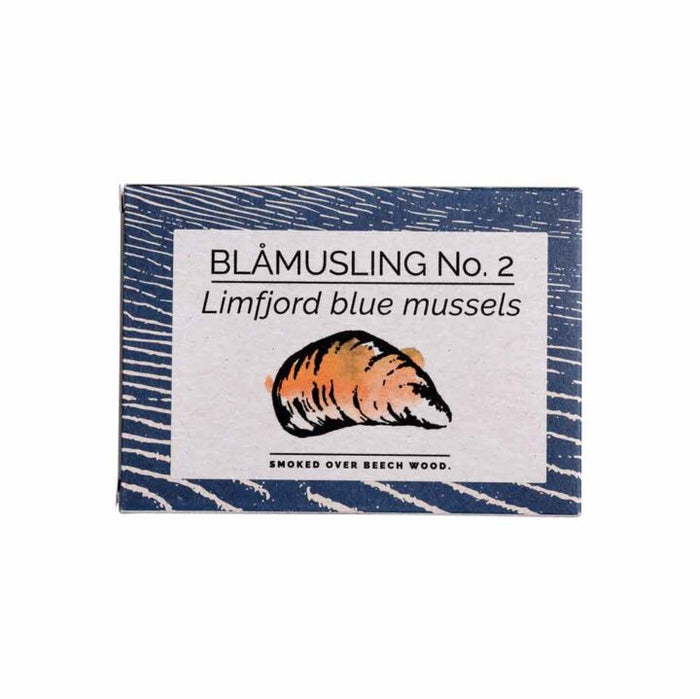 Fangst Smoked Blue Mussels tin