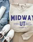 Midway UT Longitude Softstyle Sweatshirt