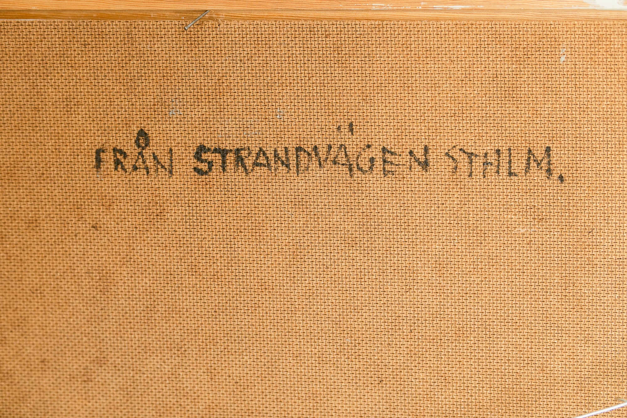 "Från Strandvägen, Stockholm"