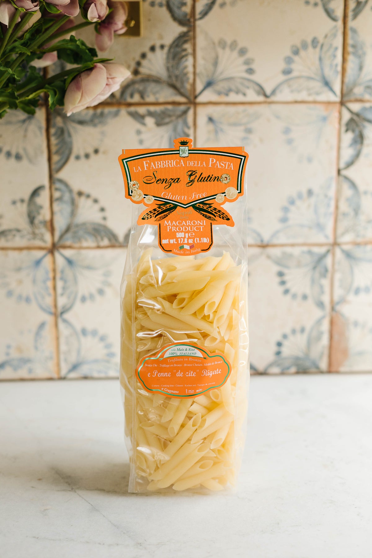 Italian Gluten Free Pasta Mez Penne Rigate