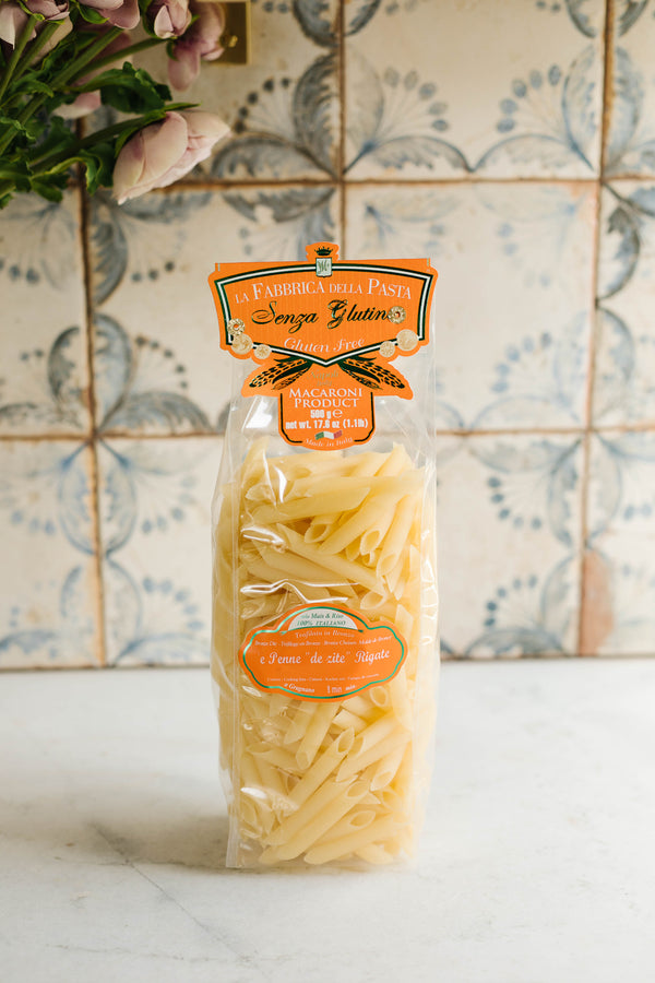 Italian Gluten Free Pasta Mez Penne Rigate