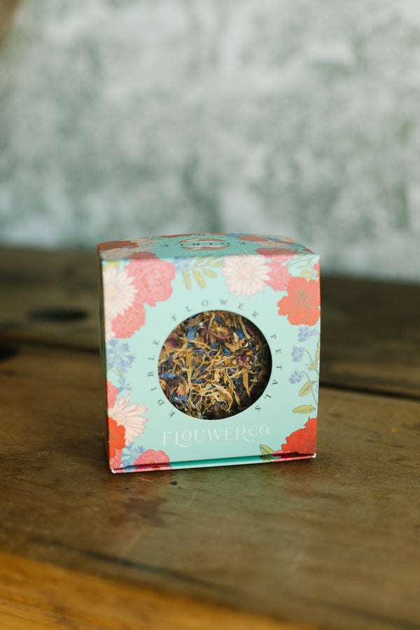 Edible Flower Petal Tin