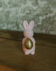 Bunny w/Gold Egg 6"