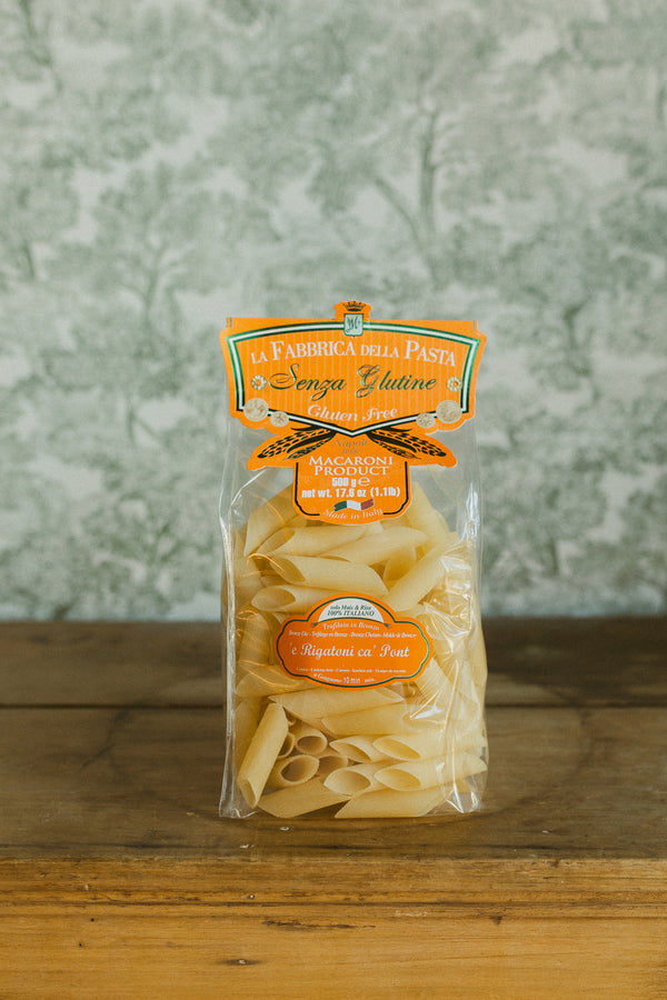 Italian Gluten Free Pasta Rigatoni