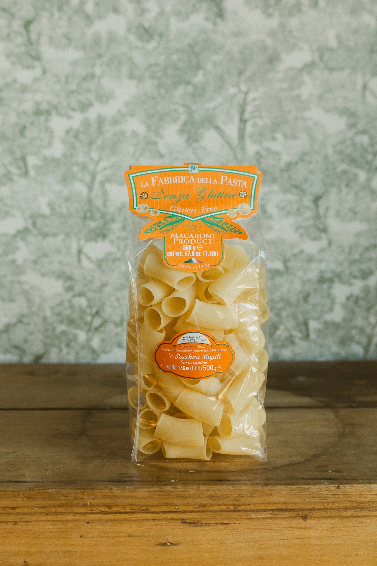 Italian Gluten Free Pasta Paccheri