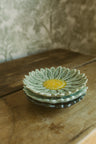 Stoneware Flower Shaped Plate