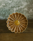Stoneware Flower Shaped Plate