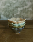 Stoneware Flower Shaped Bowl
