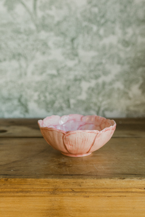 Pink Floral Bowls