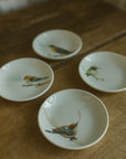 Stoneware Dish w/ Bird on Branch