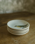 Stoneware Dish w/ Bird on Branch