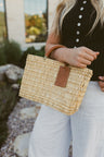 Small Woven Basket Tote