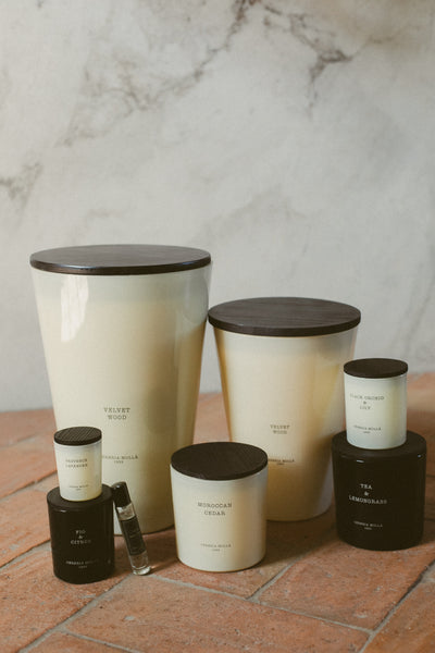 Oud & Leather Premium Mini Candle