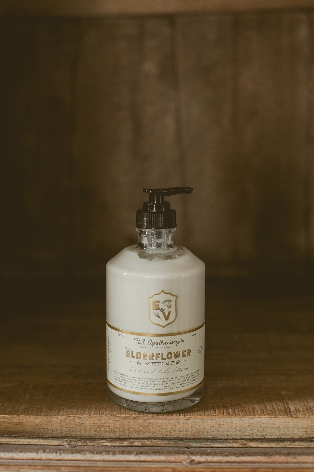 Elderflower & Vetiver Hand & Body Lotion