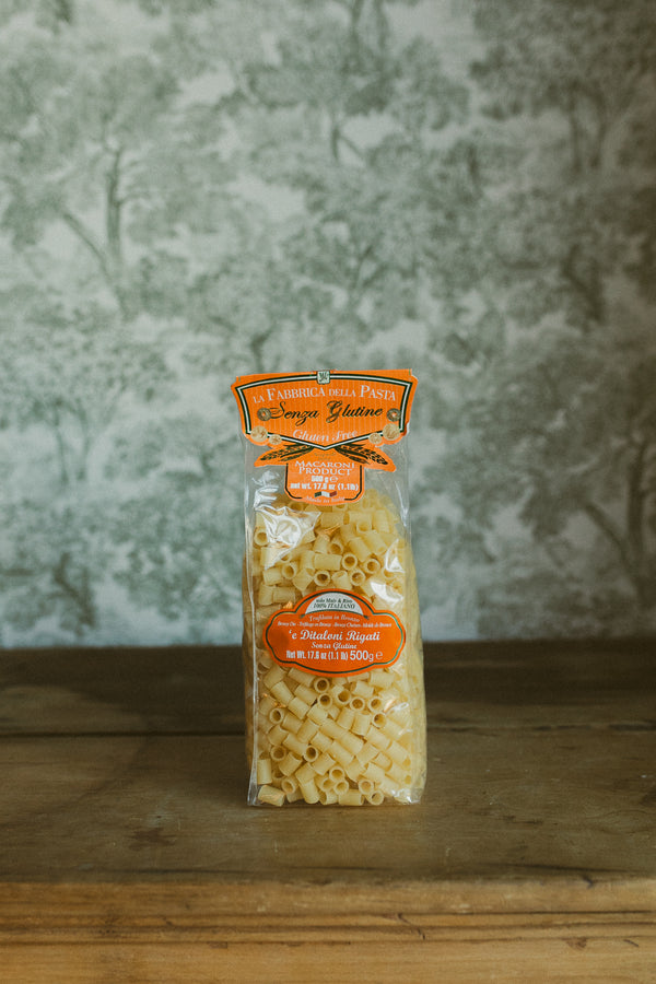 Italian Gluten Free Pasta Ditaloni Rigati