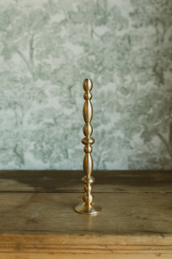 Candle holders in brass Victoria - LARGE